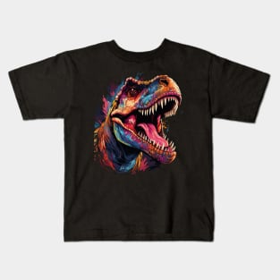 Dinosaur Rainbow Kids T-Shirt